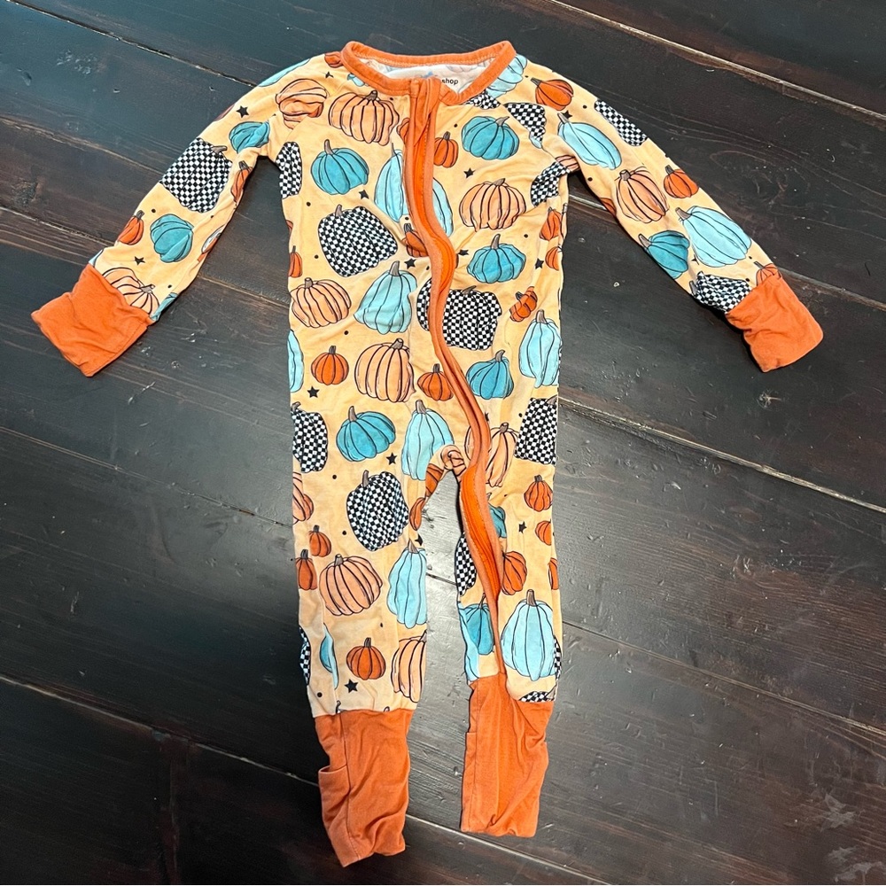 Little One Shop “Falling for Pumpkins” Bamboo Sleeper